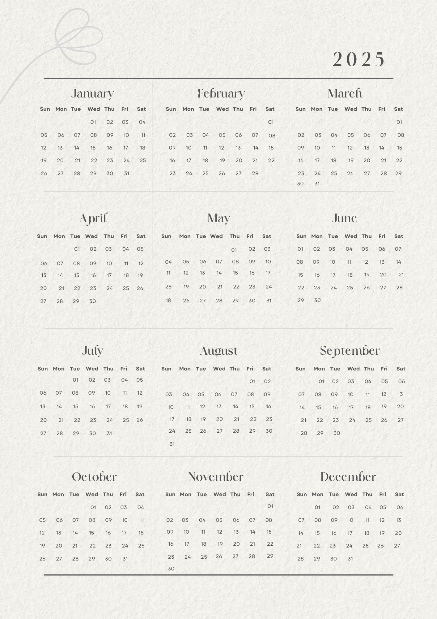 2025 - Planner