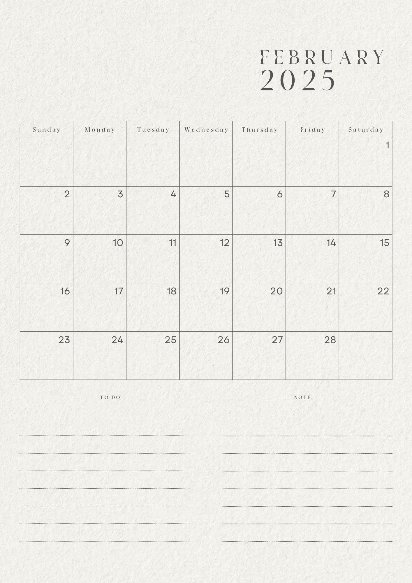 2025 - Planner