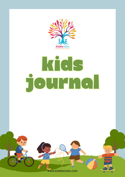 Kids Daily Journal – Printable PDF for Unlimited Use | Fun & Educational Writing & Drawing Pages