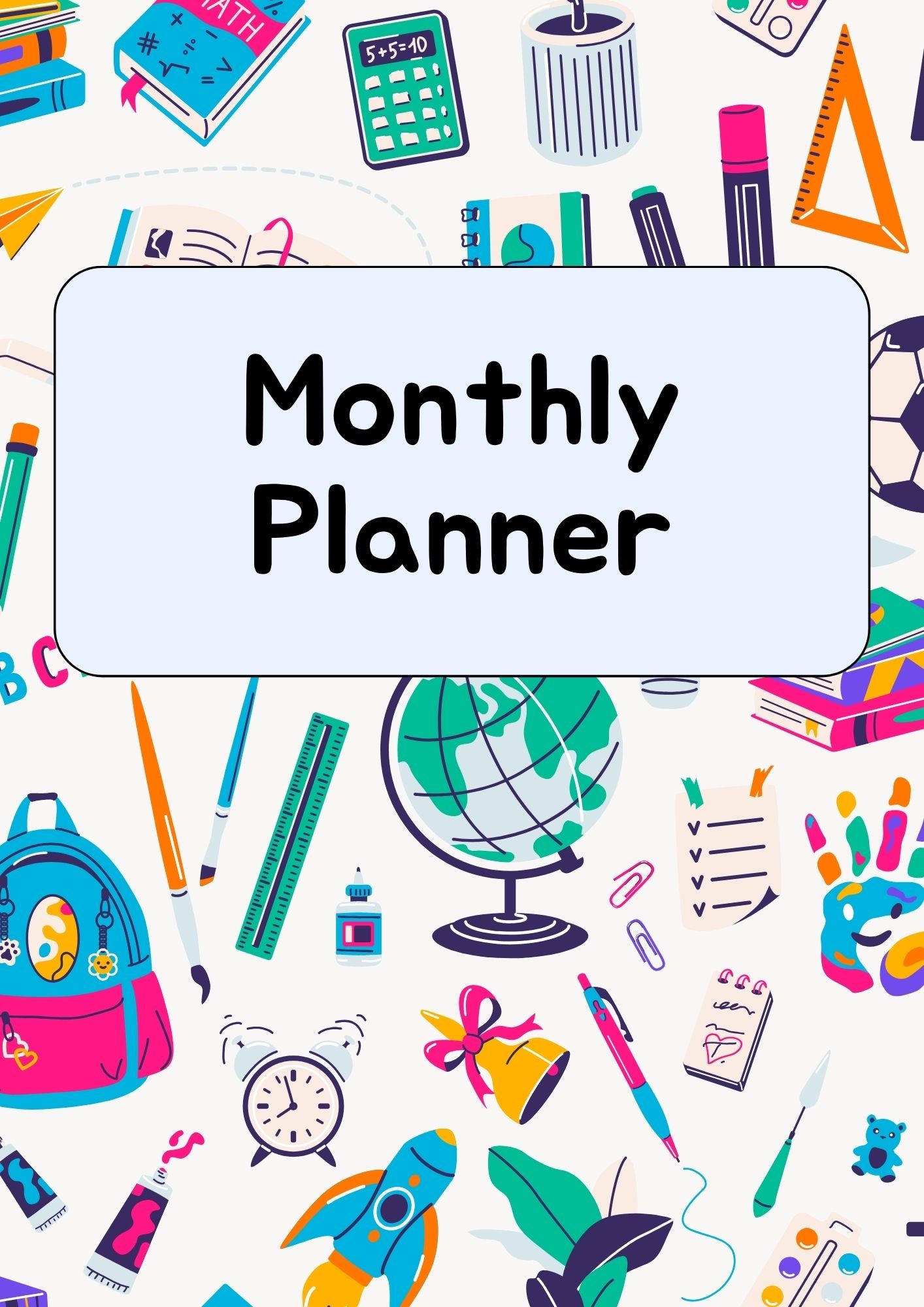 Student Printable Planner 2025