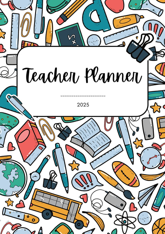 Teacher Planner- Printable