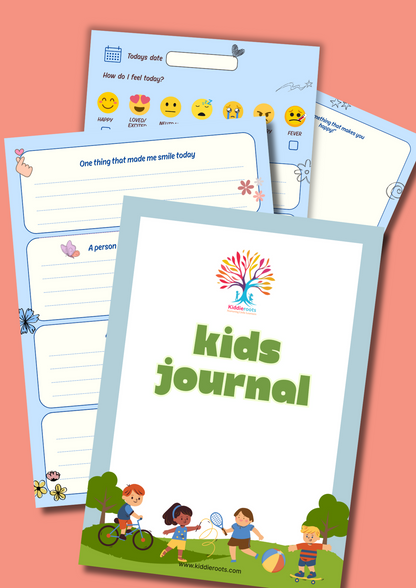 Kids Daily Journal – Printable PDF for Unlimited Use | Fun & Educational Writing & Drawing Pages